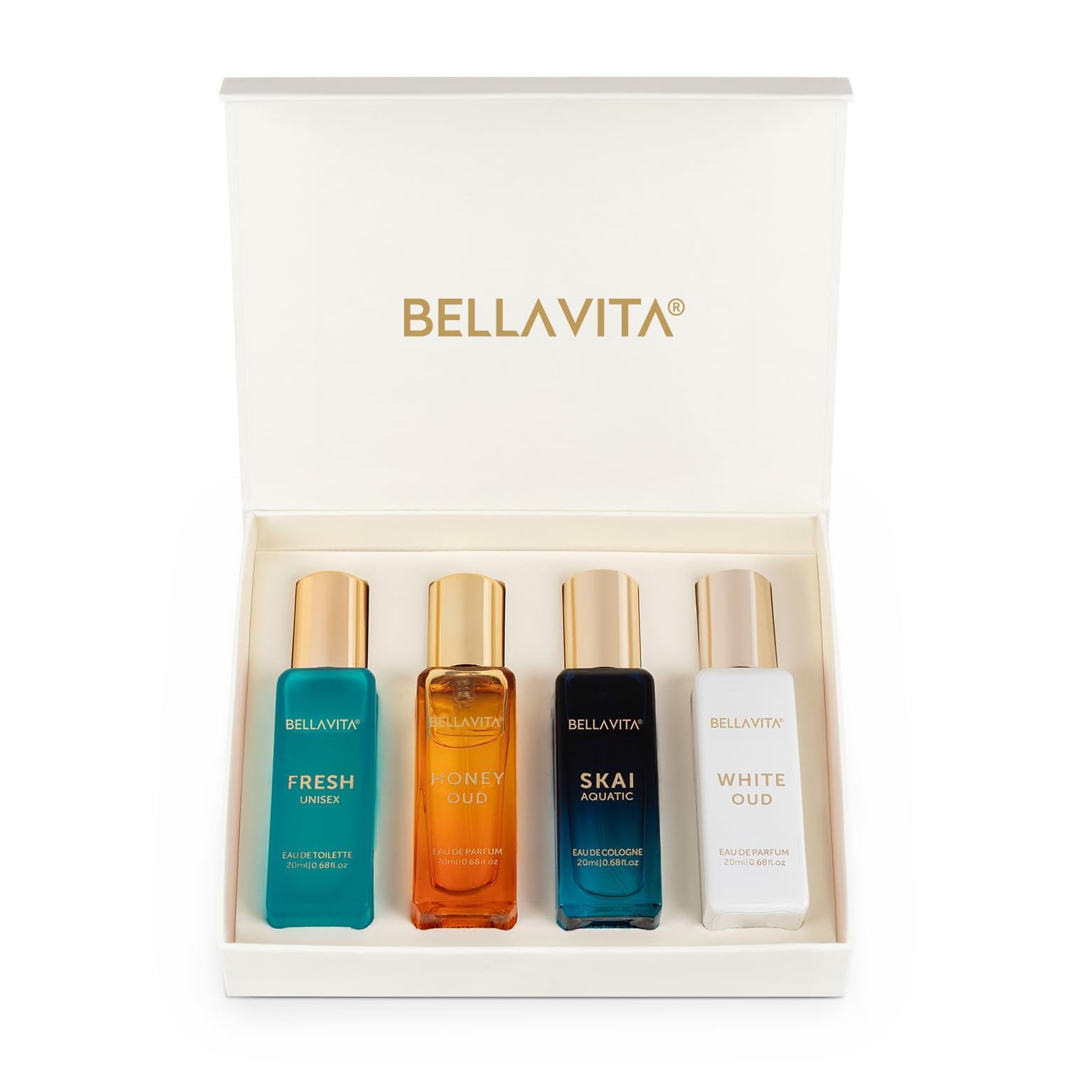 Home Fragrance Gift - مجموعة عطور بيلا فيتا الفاخرة للجنسين،