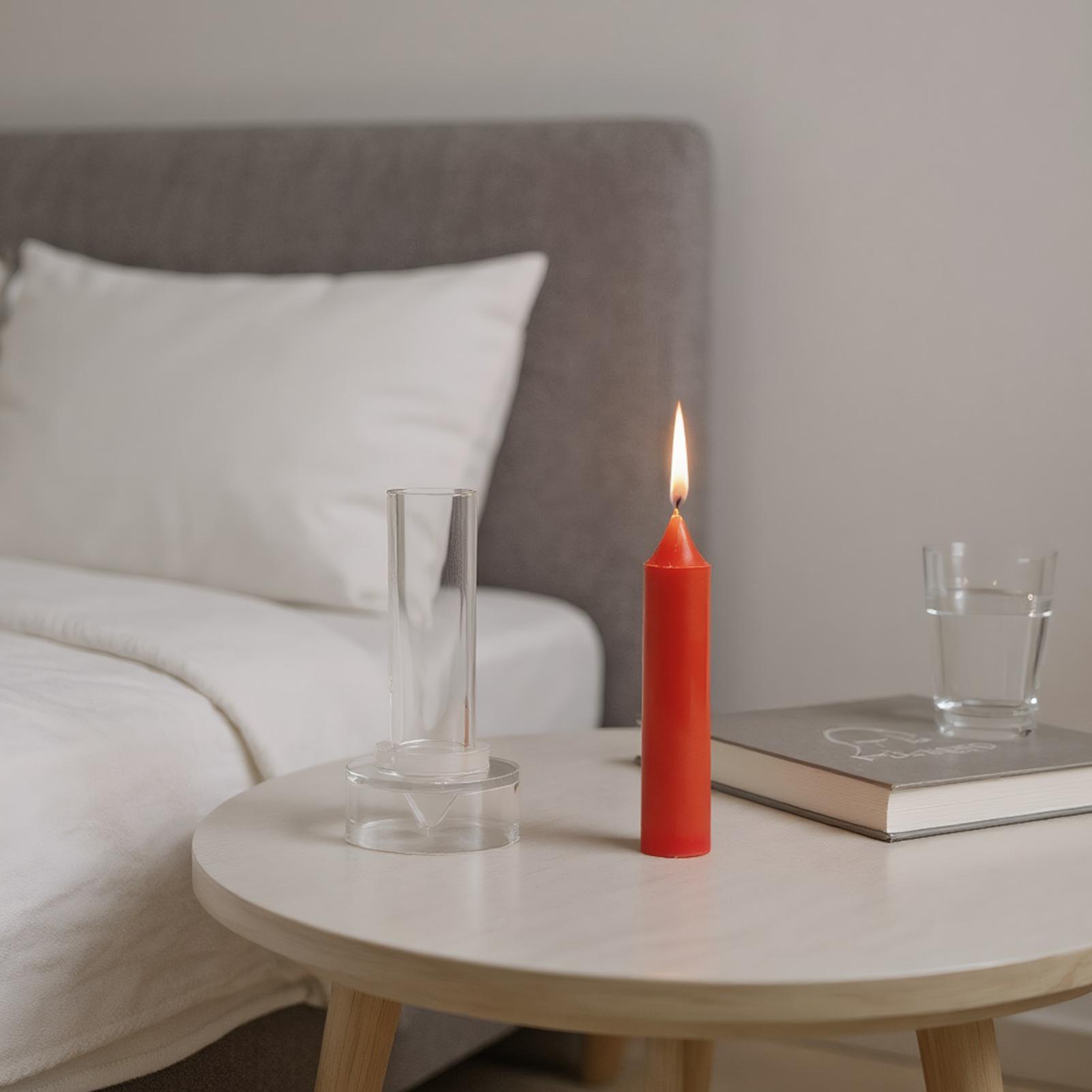 قالب شمع مستدق شمع العسل قالب  - مراجعة Beeswax Taper Candle وسعره