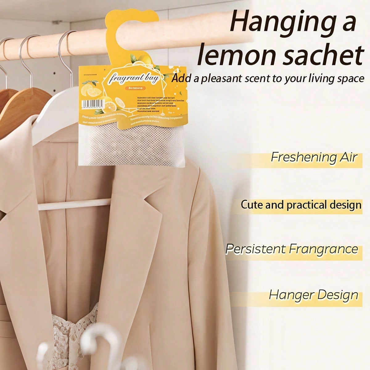 أكياس معطرة برائحة الليمون، مع - مراجعة Home Fragrance Gift وسعره