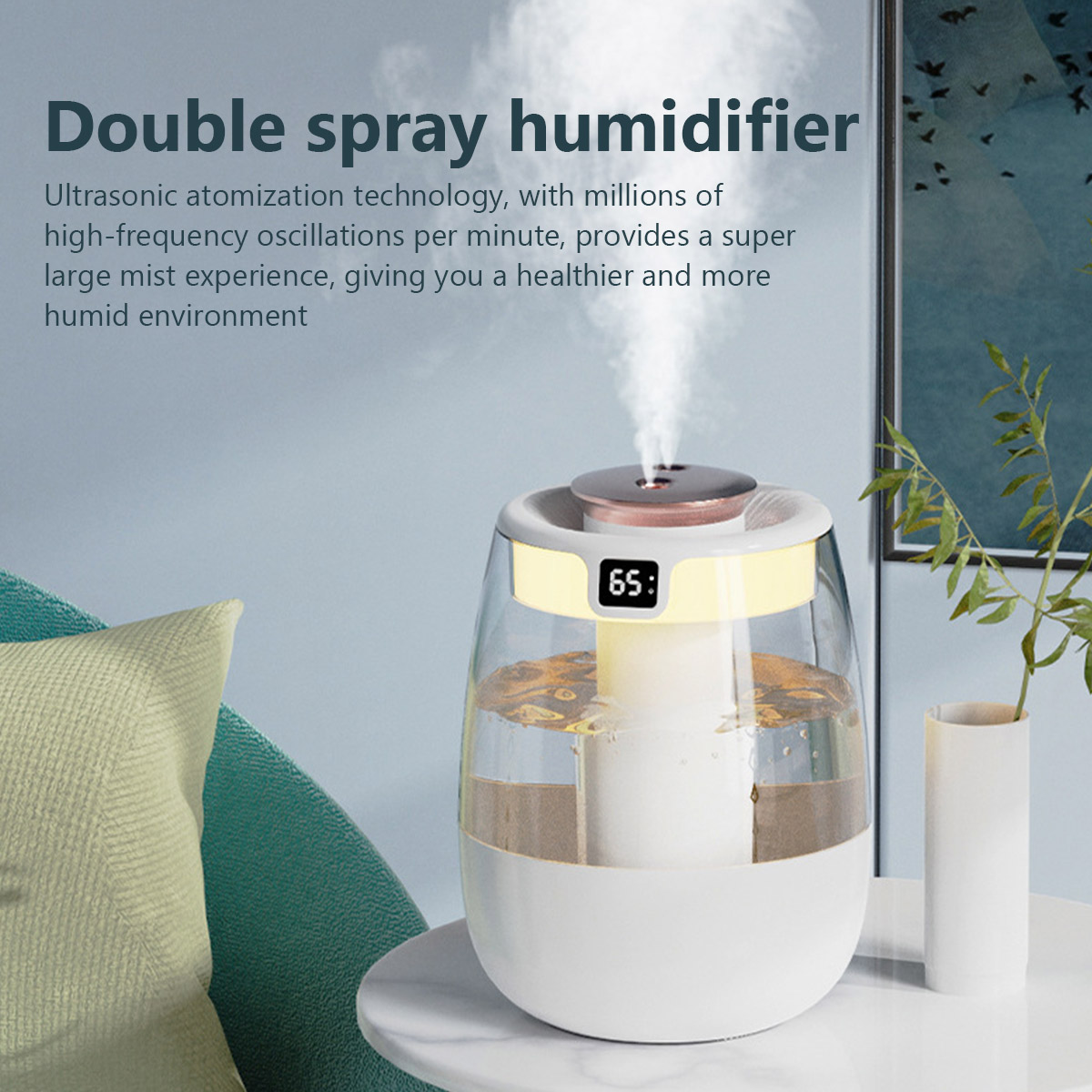 1.3L مرطب الهواء منفذ رذاذ مزد - مراجعة Home Fragrance Mist وسعره