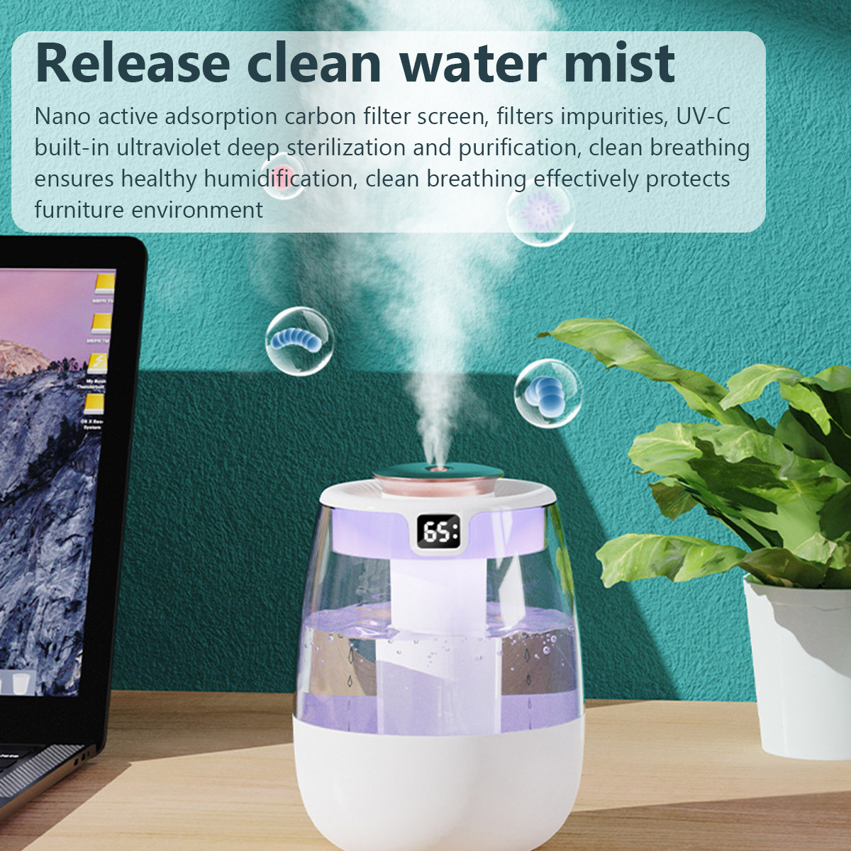 1.3L مرطب الهواء منفذ رذاذ مزد - مراجعة Home Fragrance Mist وسعره