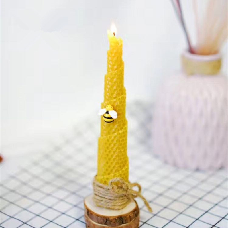 12 قطعة 15 سنتيمتر * 20 سنتيمت - مراجعة Beeswax Taper Candle وسعره