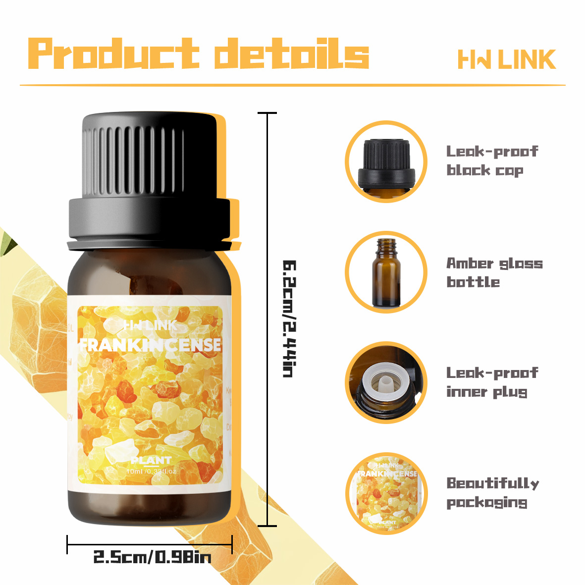 زيت اللبان العطري 10 مل، زيت ل - مراجعة Home Fragrance Gift وسعره